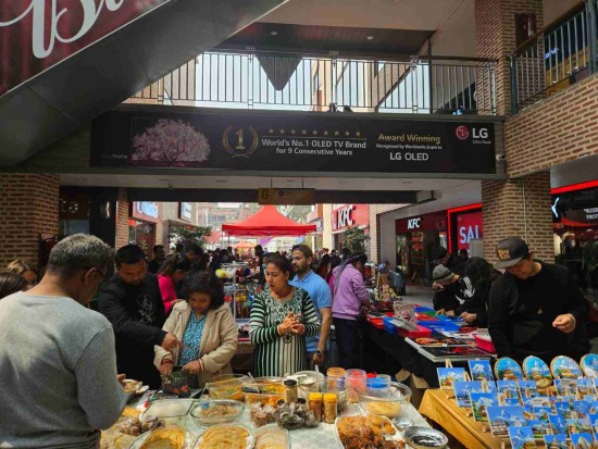 Farmer’s Market opens news vistas for SMEs in Nepal – with a bit of French taste